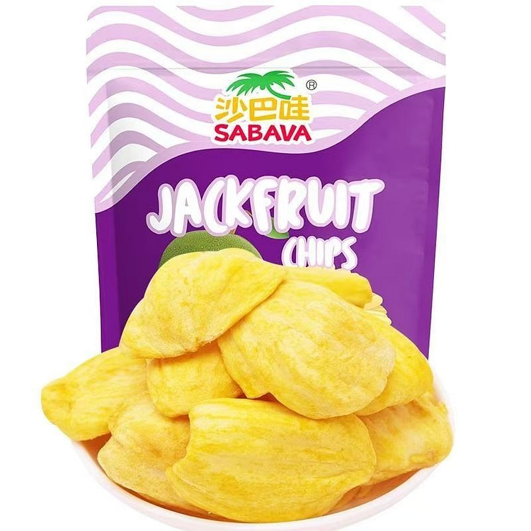 Sabava Dried Jackfruit Crisps 100g 100 g