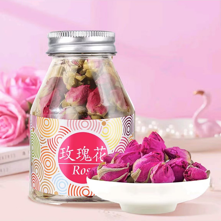 Hong Kong Tiger Balm Flat shade double-petaled ros
