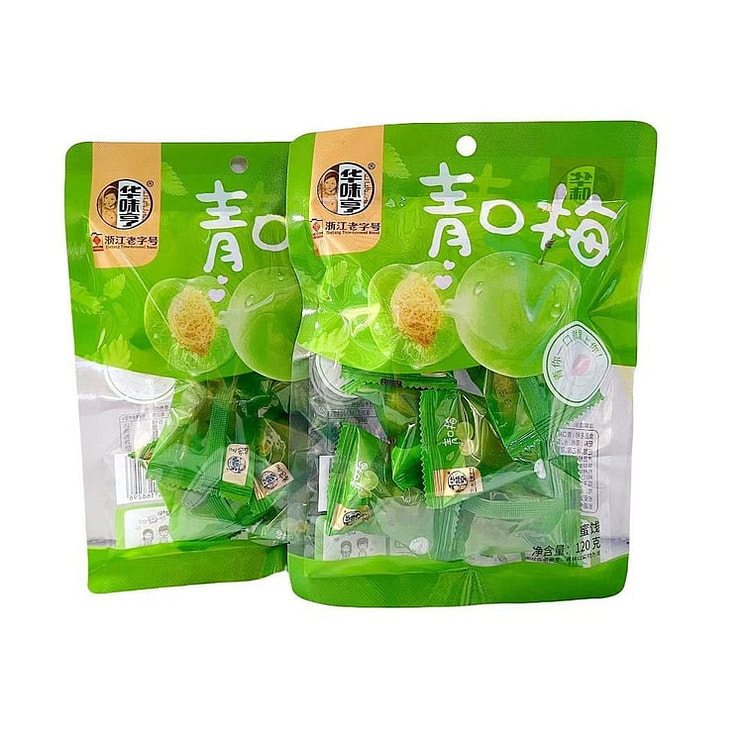 Hua Weiheng Green Plum Green Plum Preserved, 120g 120 g