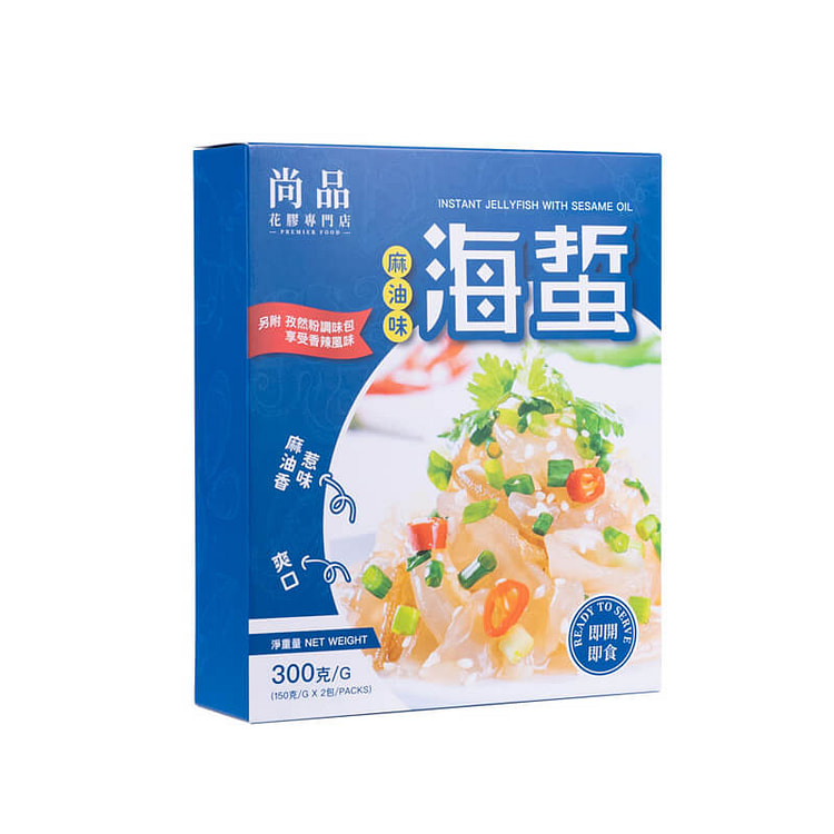 香港尚品 即食海蜇絲 麻油味 300g 300 克