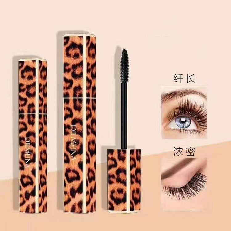 988豹纹睫毛膏浓密拉长卷翘纤长不晕染防水防汗 8 克