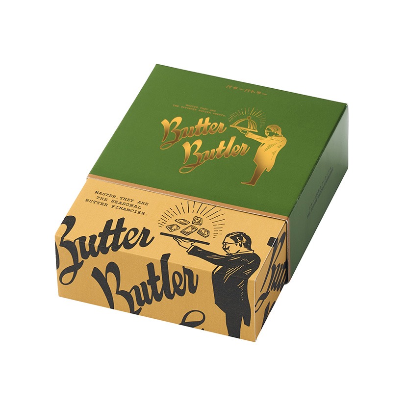 BUTTER BUTLER抹茶黄油蛋糕 4块装 1 盒