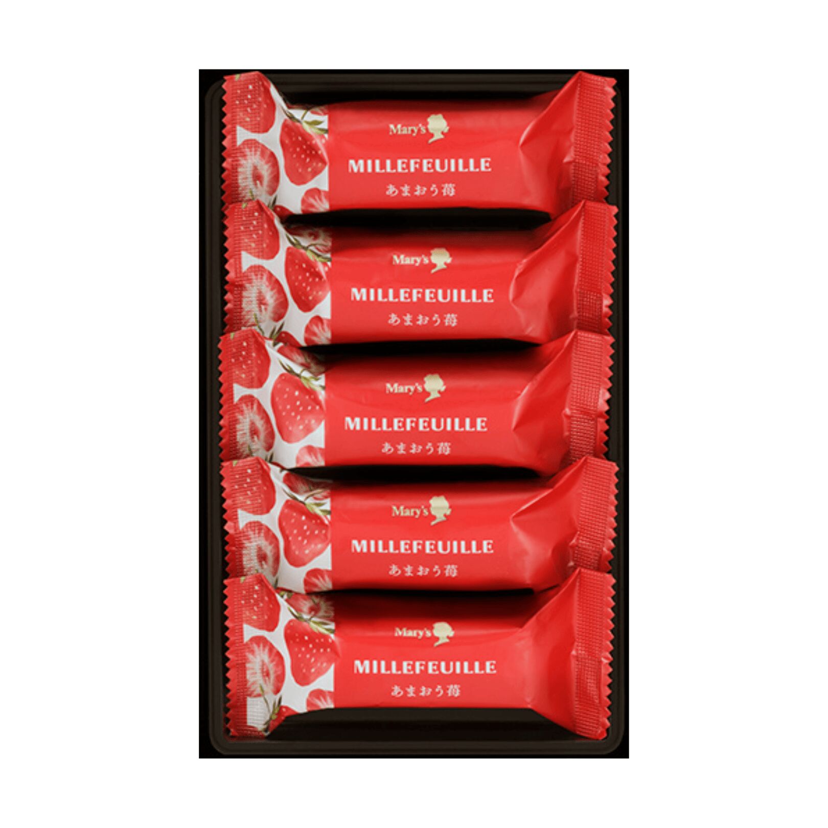 メリーチョコレート ミルフィーユ あまおう苺 5個 - Weee!