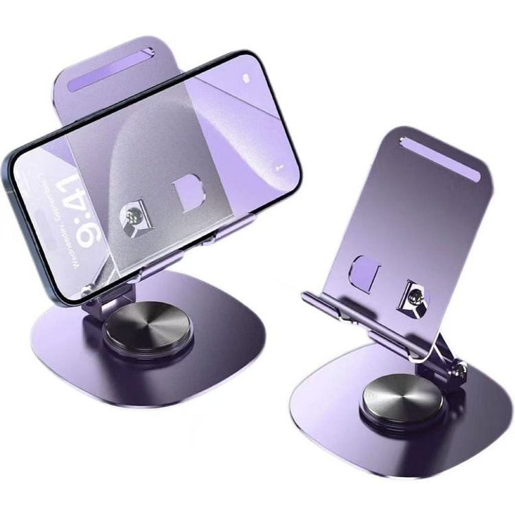 金属旋转手机平板支架暗夜紫1个 1 份