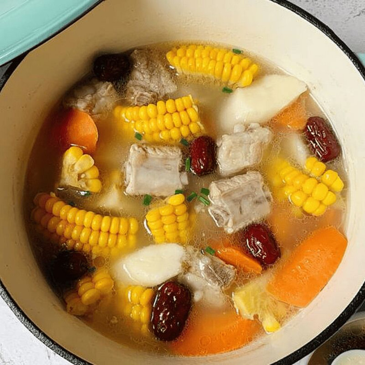 Yam, Pork and Corn Soup 32oz 1 each