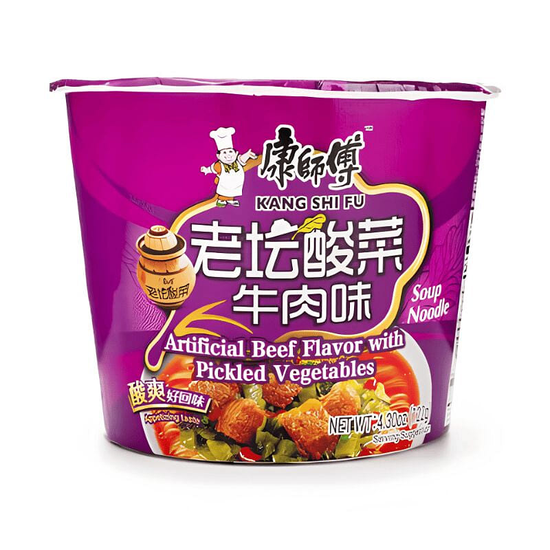 Master Kong Instant Noodle, Sauerkraut Beef Flavor 122 g