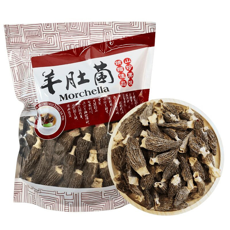 Premium Dried Morels mushroom Medium size 8 oz