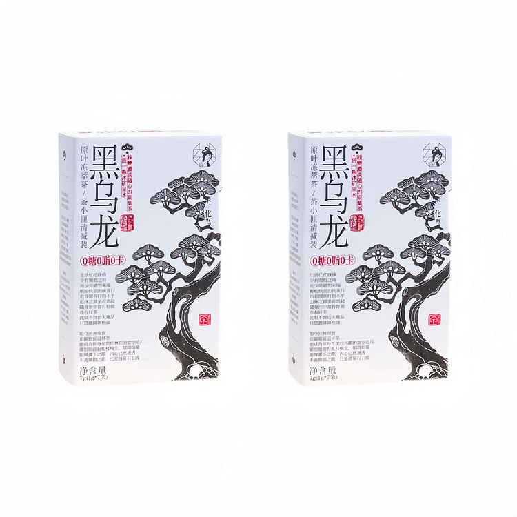 茶颜悦色茶小匣原叶冷萃茶黑乌龙7g