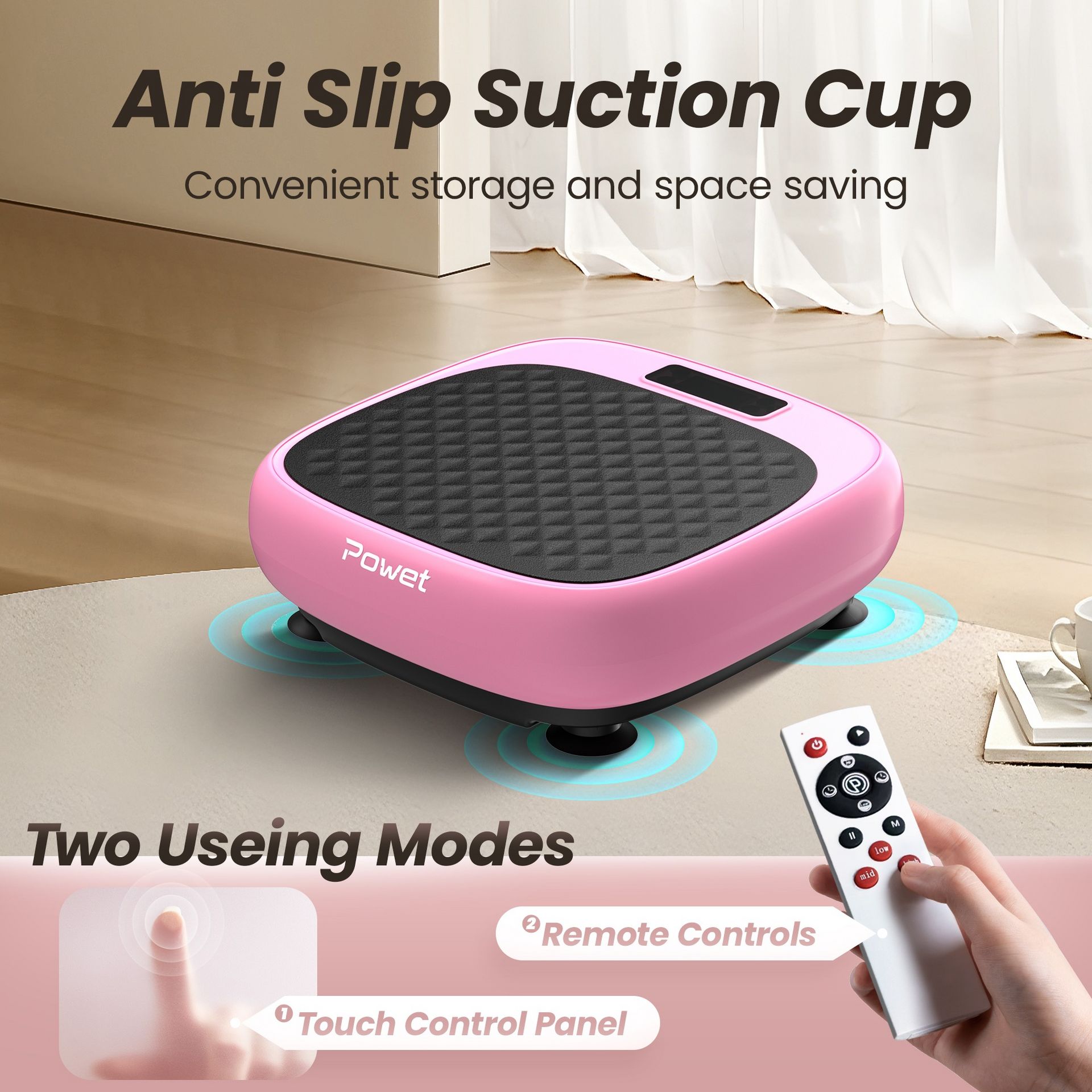 Get NEW!! Shaping Mini Vibration Plate, 99 speed, Pink Delivered | Weee!  Asian Market