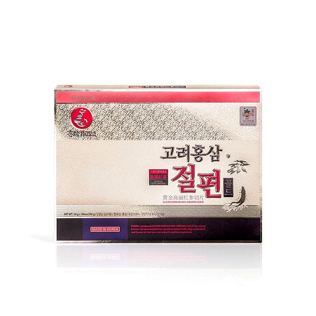[Korea Direct] Sliced Korean Red Ginseng Gold 200g 20g x 10packs 200 g