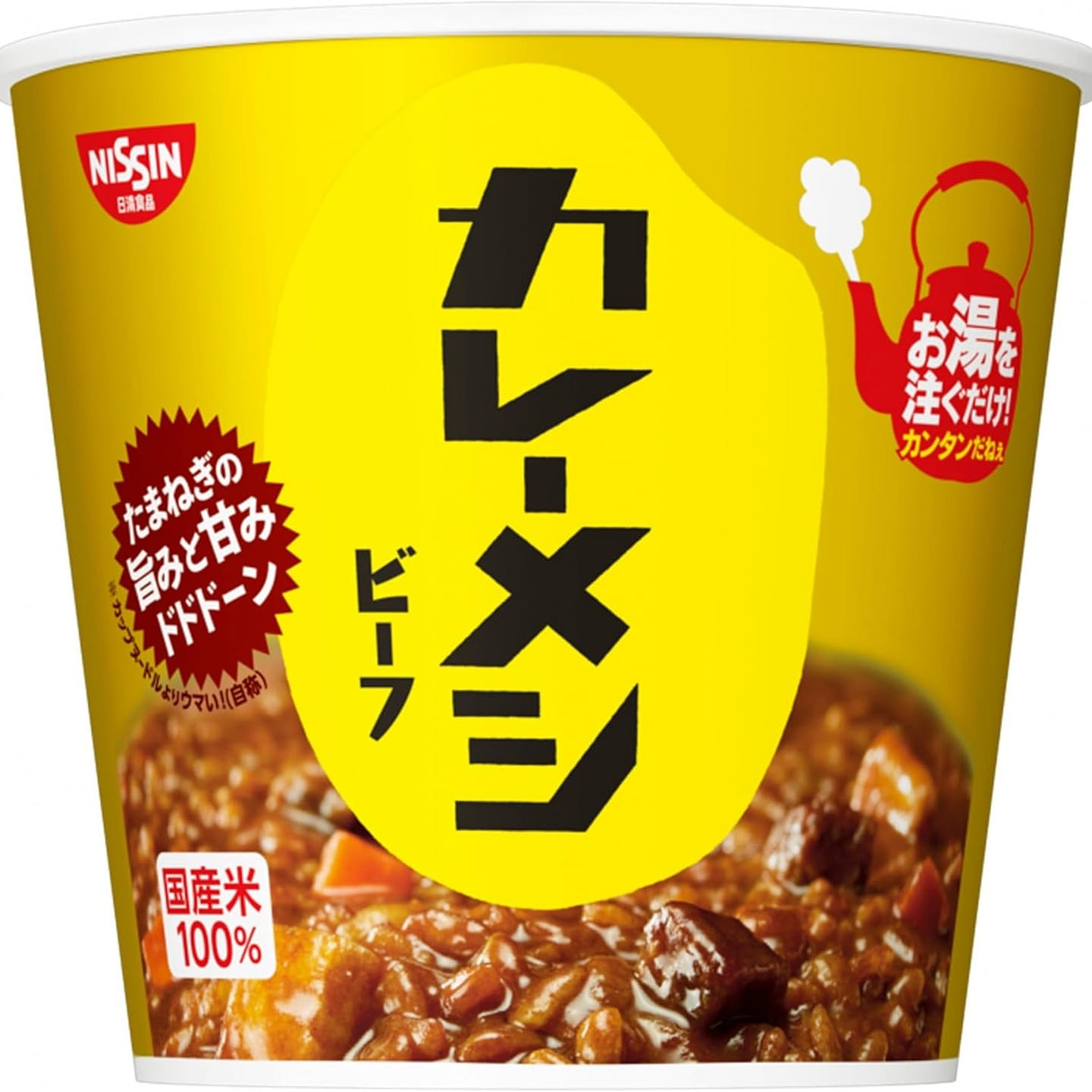 NISSIN 日清杯飯咖喱辣味粥日式 107g 1 份
