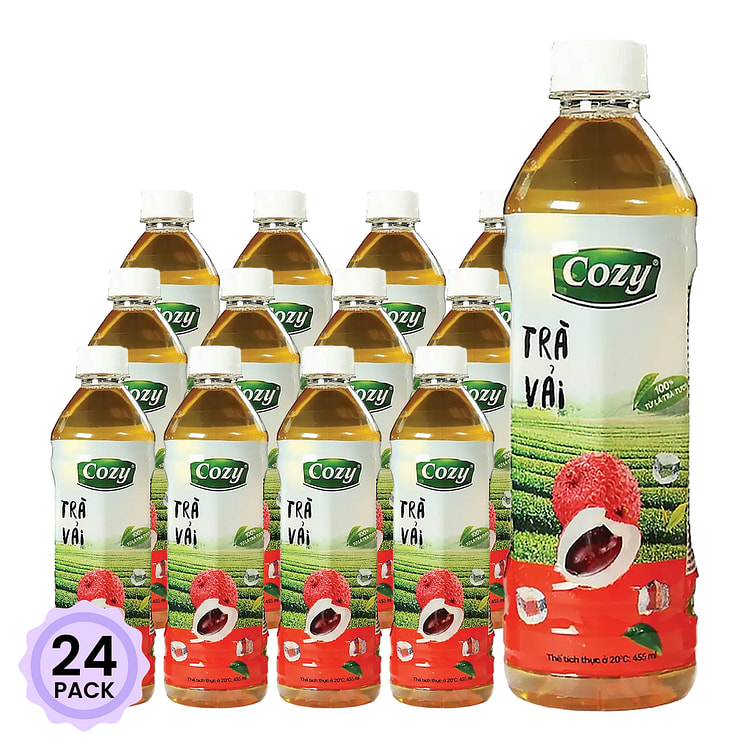 Cozy 香甜荔枝味茶饮 455 毫升*24 包