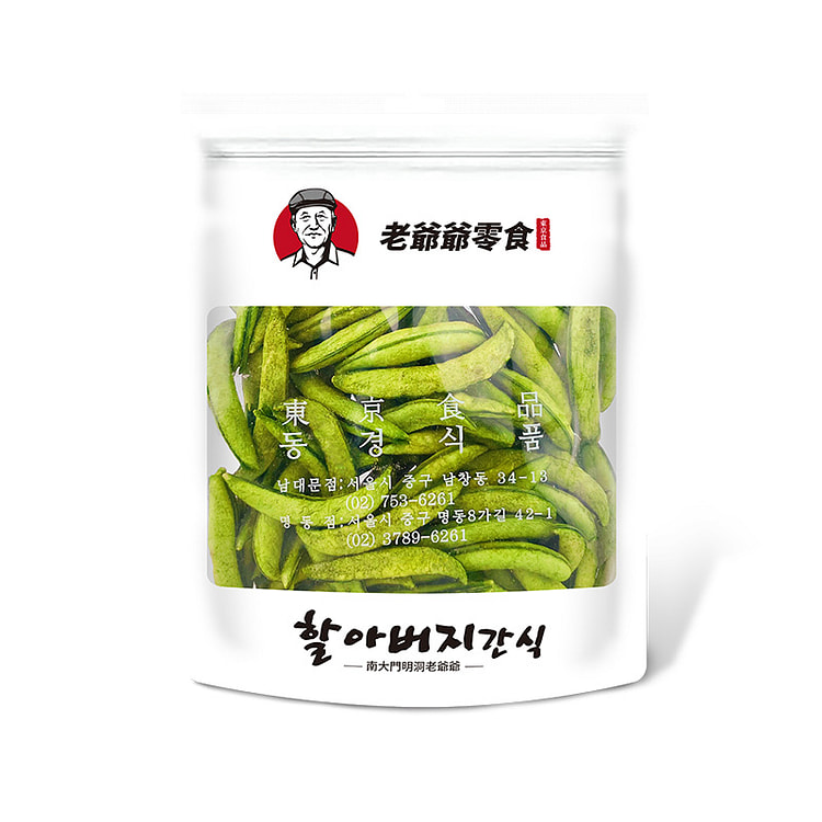 南大门明洞老爷爷 豌豆脆儿童零食 150g*1袋