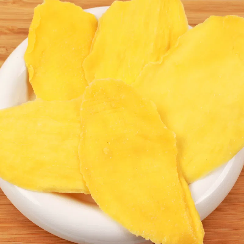 Thick cut of dried mango into a pound 500 g