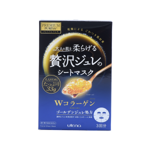 UTENA Golden Jelly Mask Collagen 3 pieces 1 each