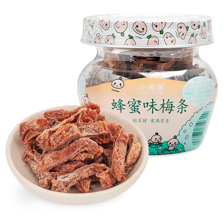 小梅屋小四月梅条蜂蜜味梅条50g*1罐