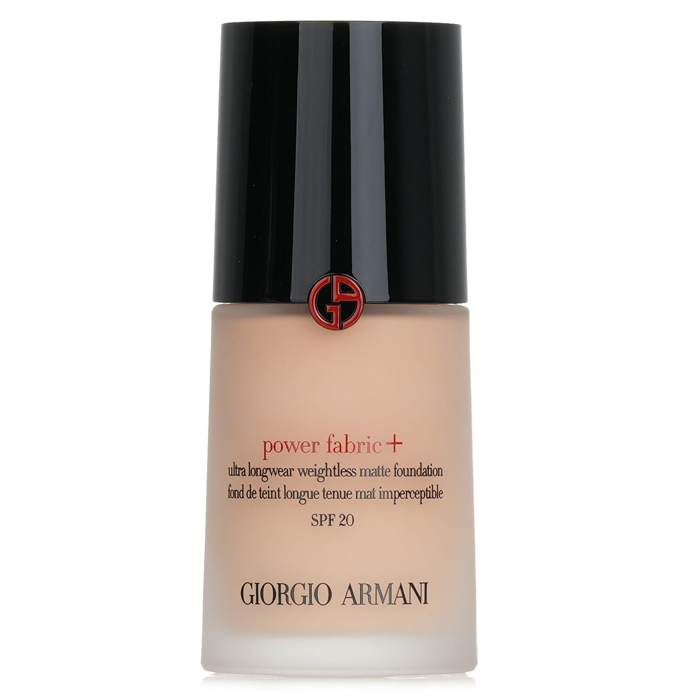 Giorgio Armani Power Fabric+ Ultra Longwear Weightless Matte Foundation SPF 20 – # 2.5 30ml/1oz 30 ml
