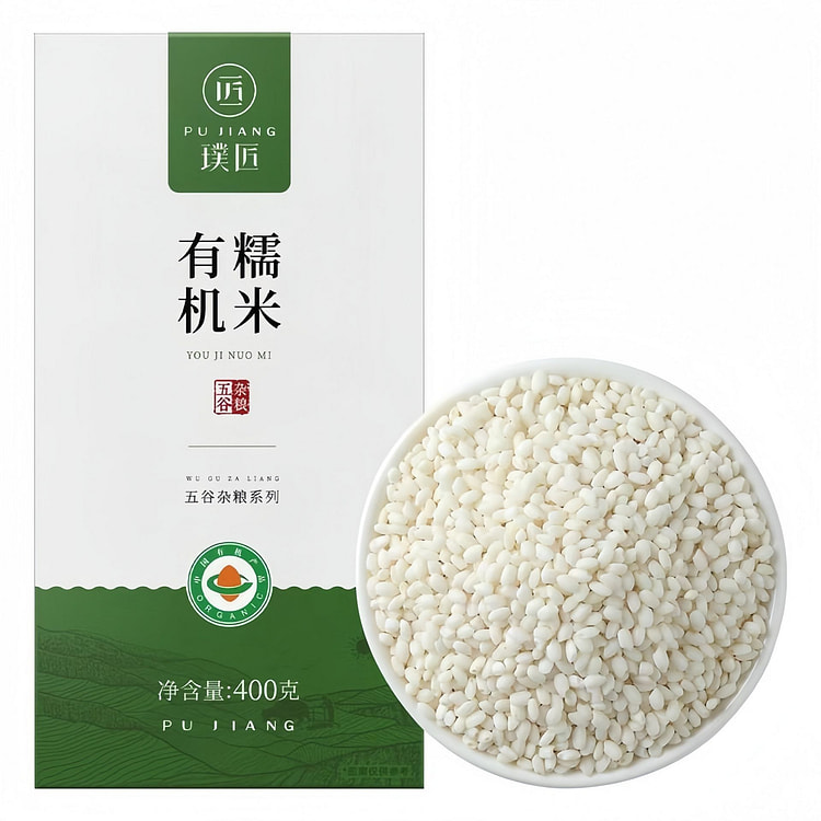 璞匠有机糯米东北特产1袋 400 克