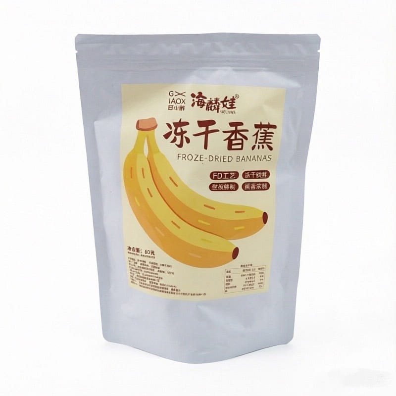 Gan Xiaoxian Whole Freeze-Dried Banana 60g 60 g