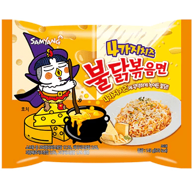Mì Samyang Buldak Ramen Vị Phô Mai Quattro Gà Nóng 1 phần