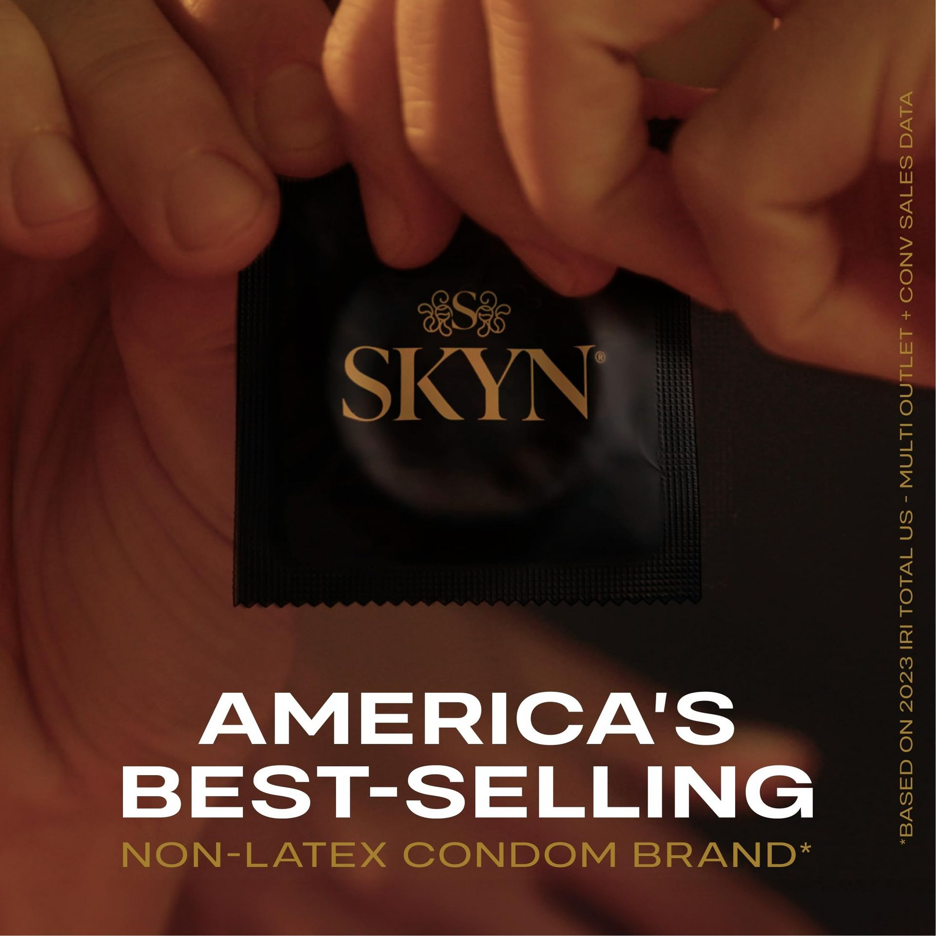 best vibes sex toys Skyn Non-Latex Extra Lube Condoms - 12 Pack main image 1