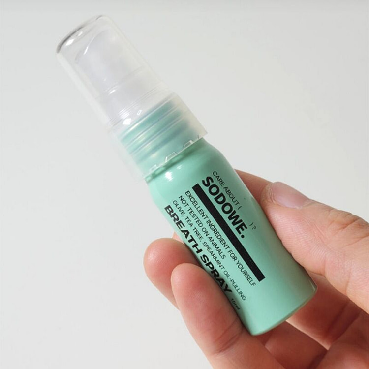 SODOWE苹果薄荷精油口腔喷雾口气清新剂15ml