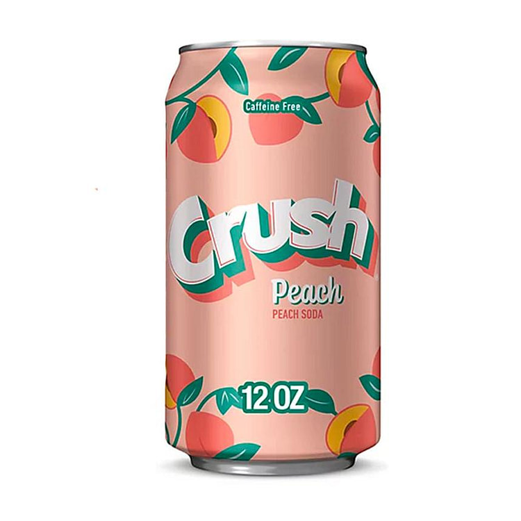 Crush Peach 12oz Can
