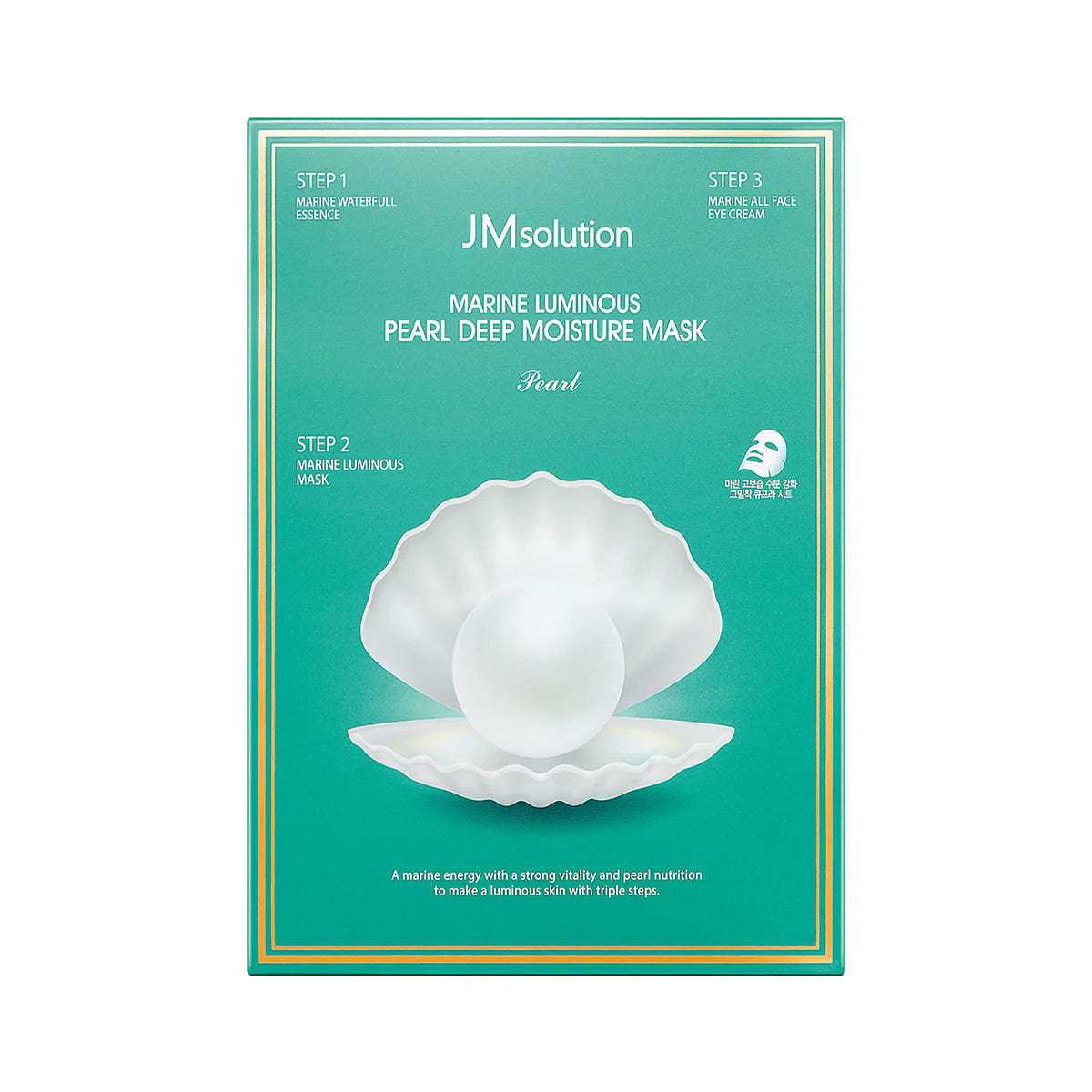JMsolution Marine Luminous Pearl Deep Moisture Mask 10pcs 1 each