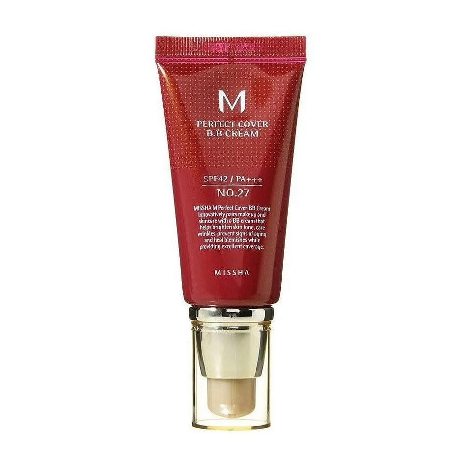 MISSHA Perfect Cover BB Cream NO.27 Honey Beige ( SPF42 PA+++ ) 50ml 50 ml