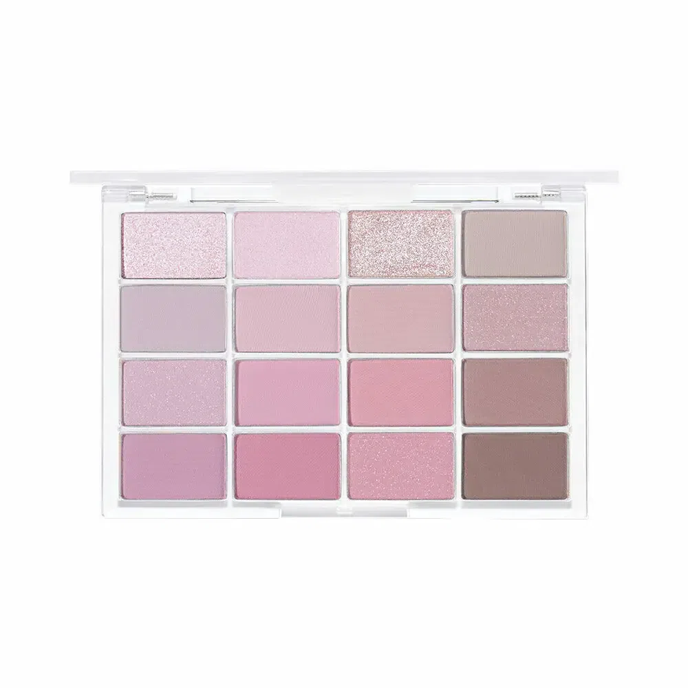 WAKEMAKE Soft Blurring 16 Colors Eye Palette #04 Lavender Blurring 1 each