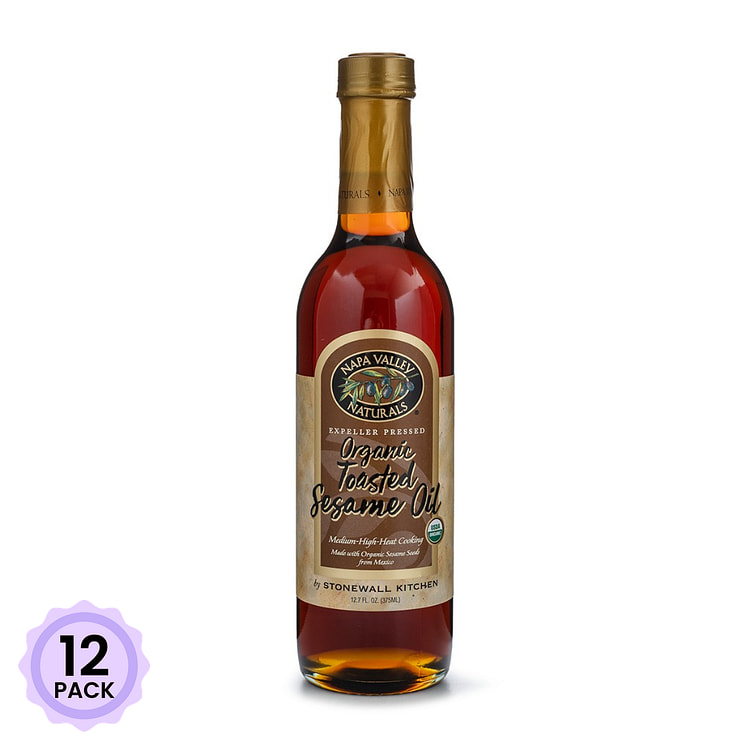 Napa Valley Naturals 유기농 참기름 12.7 온스*12 팩