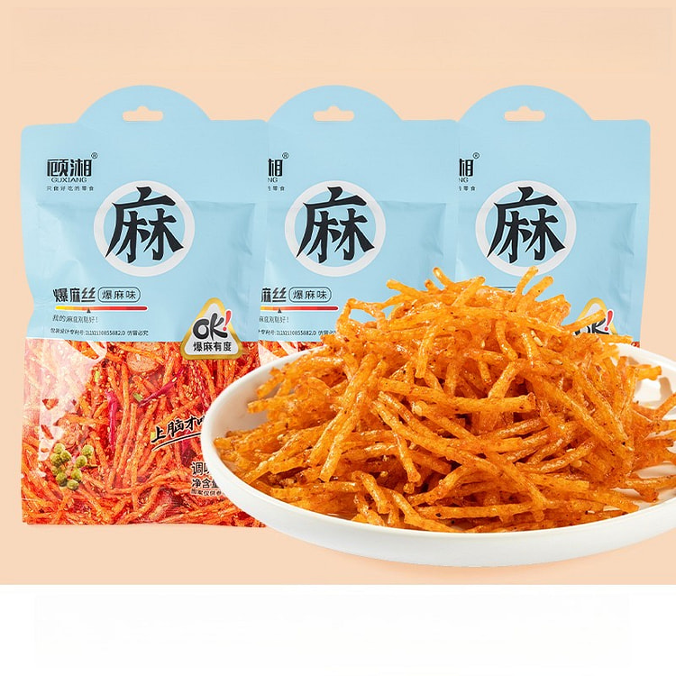 顾湘爆麻丝118g*3袋 354 克