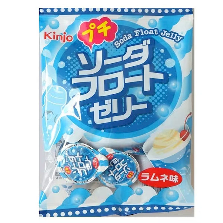 Kinjo Seika Soda Float Jelly, Ramune 7pc 1 each