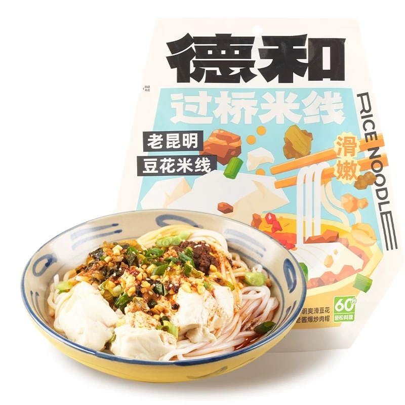 云南德和老昆明豆花米线方便速食 405 克