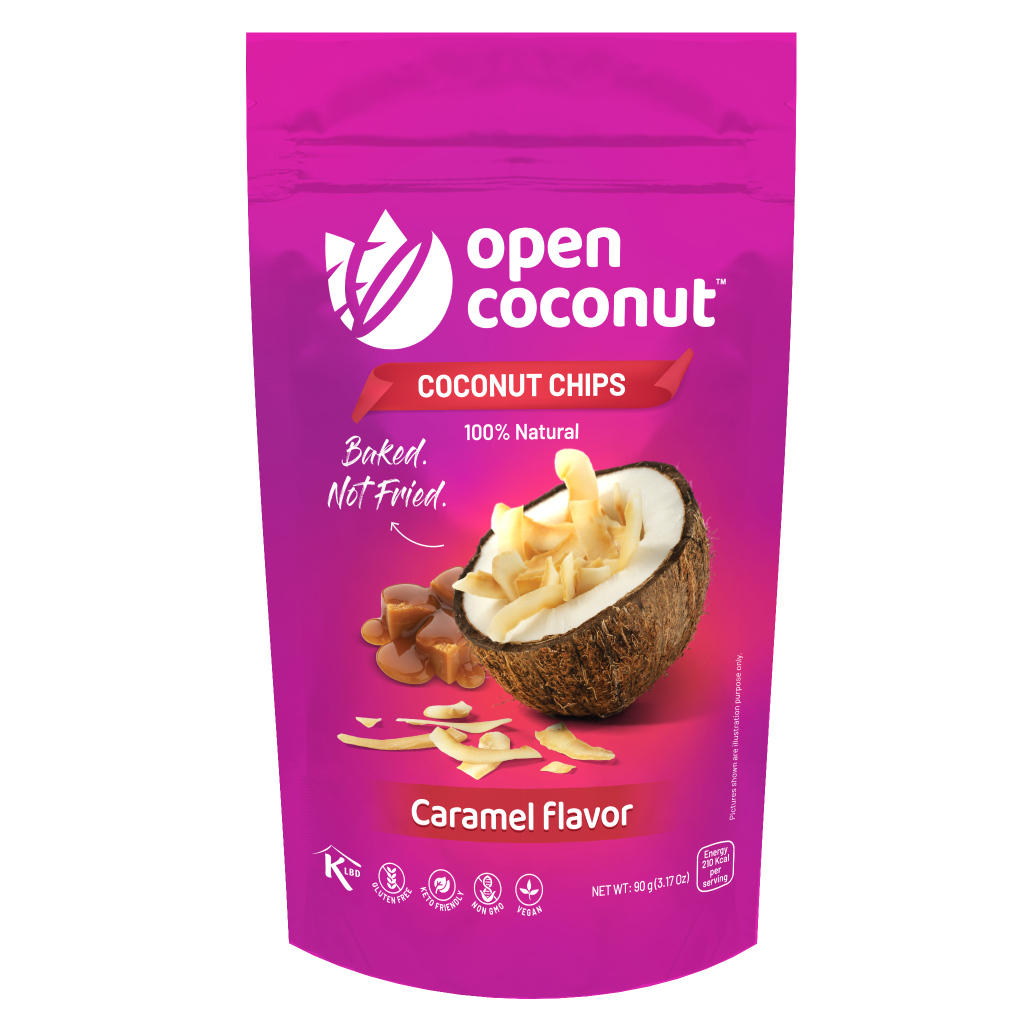 Get Open Coconut Chips Caramel Flavor Delivered Weee! Asian Market