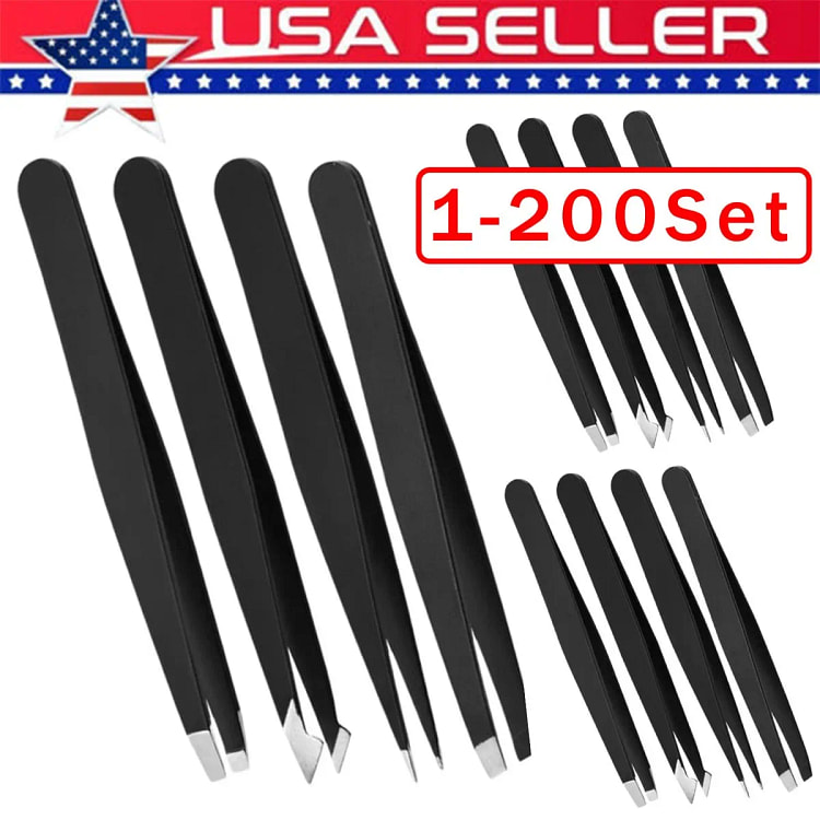 Eyebrow Tweezers Eyebrow Clip 4Piece Hair Beauty P 1 box