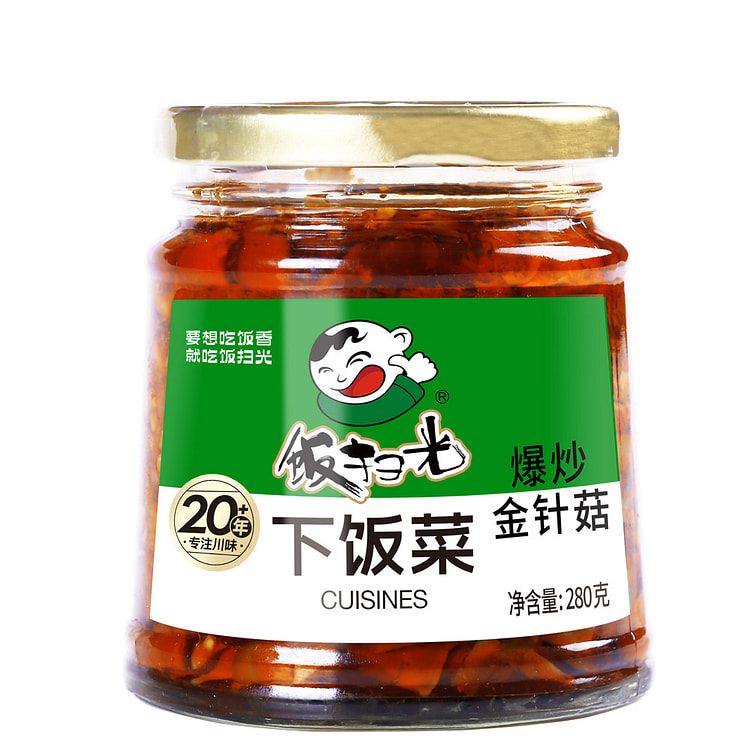金针菇榨菜*1罐