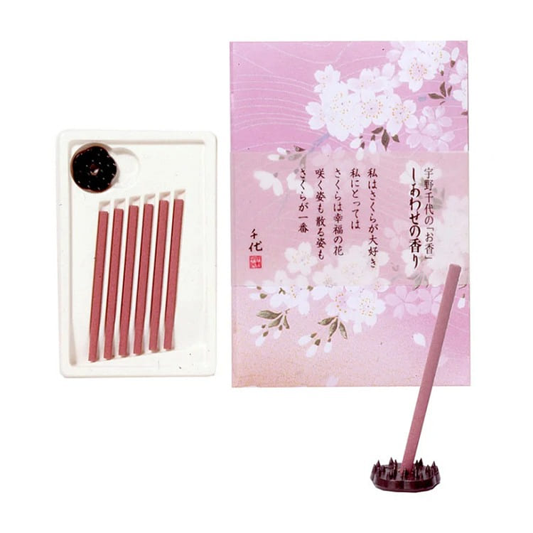 Nippon Kodo Chiyo Happiness Scent Stick 6 pieces 1 each