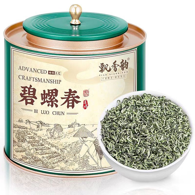 飘香韵 明前特级碧螺春茶2025新茶250g/罐