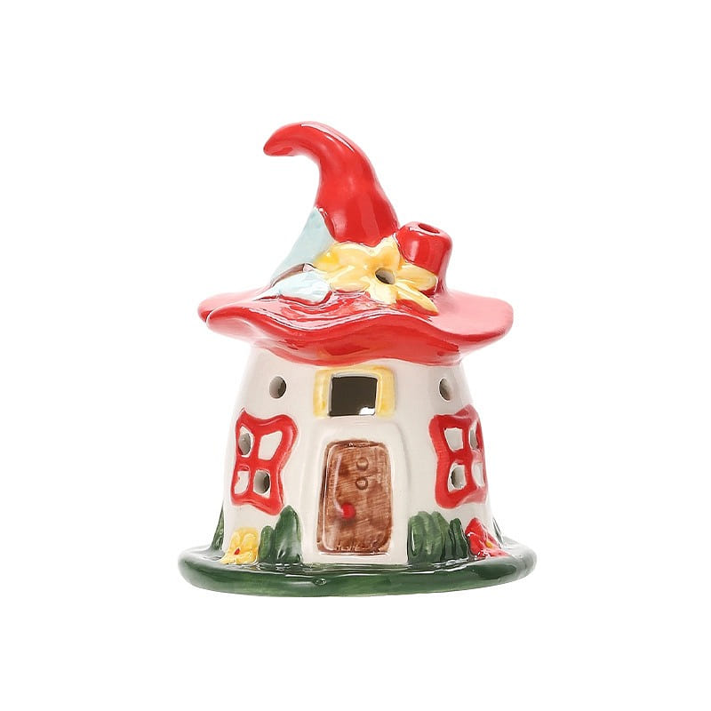 Magic House Night Light Ceramic -Red 1 count