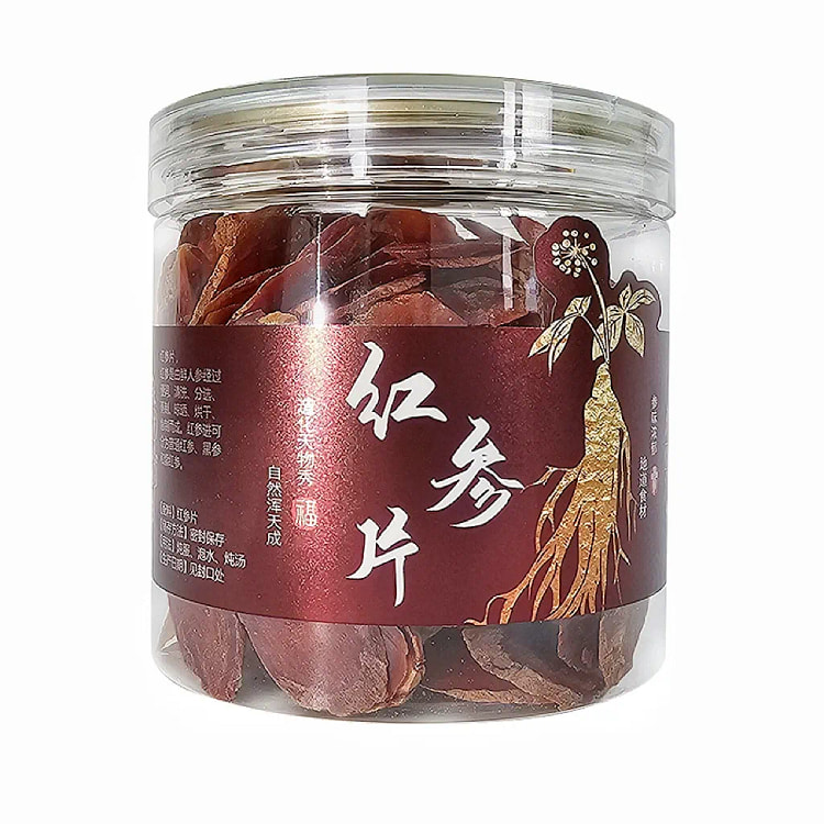 Changbai Mountain red ginseng slice 250g1 bottle 250 g