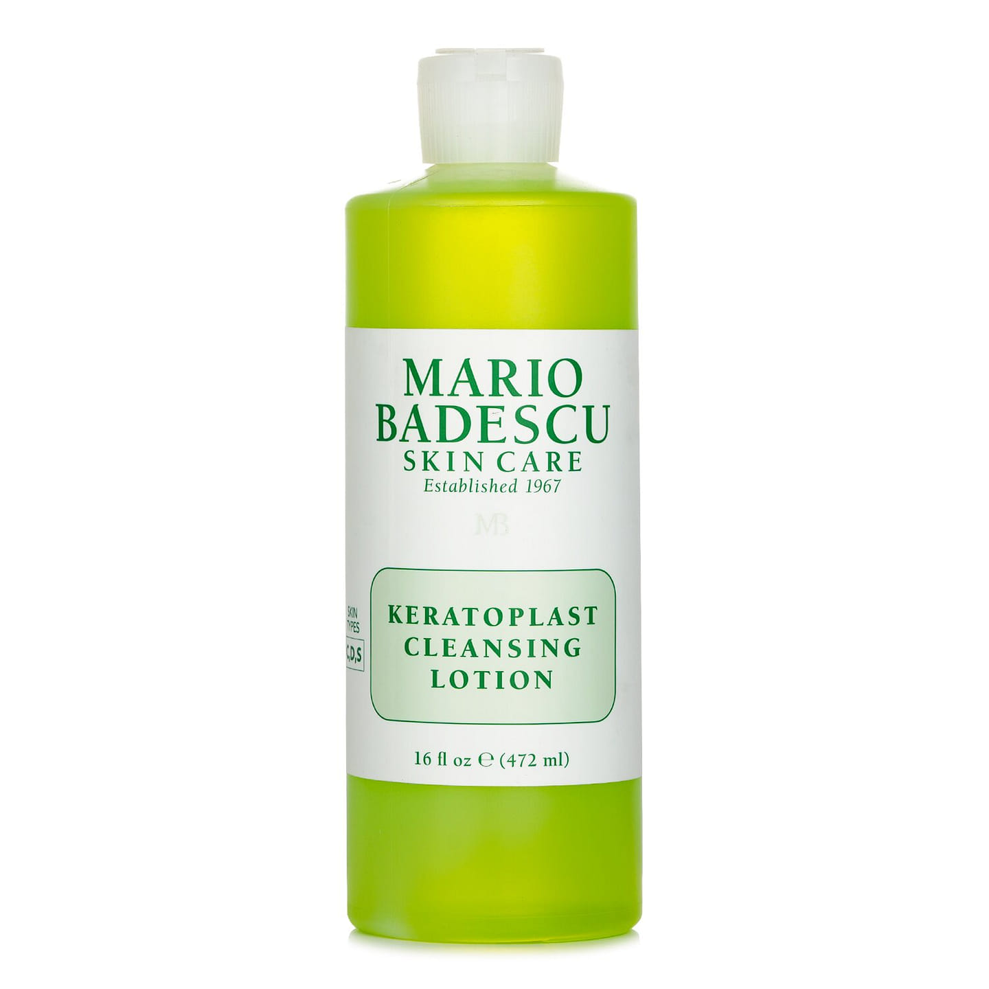 Mario Badescu Keratoplast Cleansing Lotion – For Combination/ Dry/ Sensitive Skin Types 472ml/16oz 472 ml