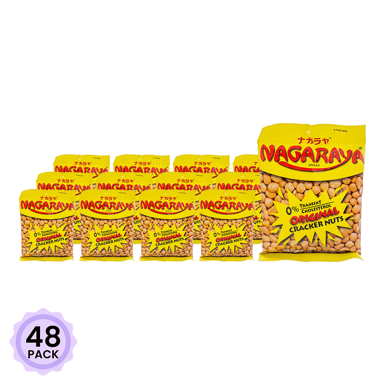 Nagaraya Cracker Nuts, Original Flavor 5.7 oz*48 pack