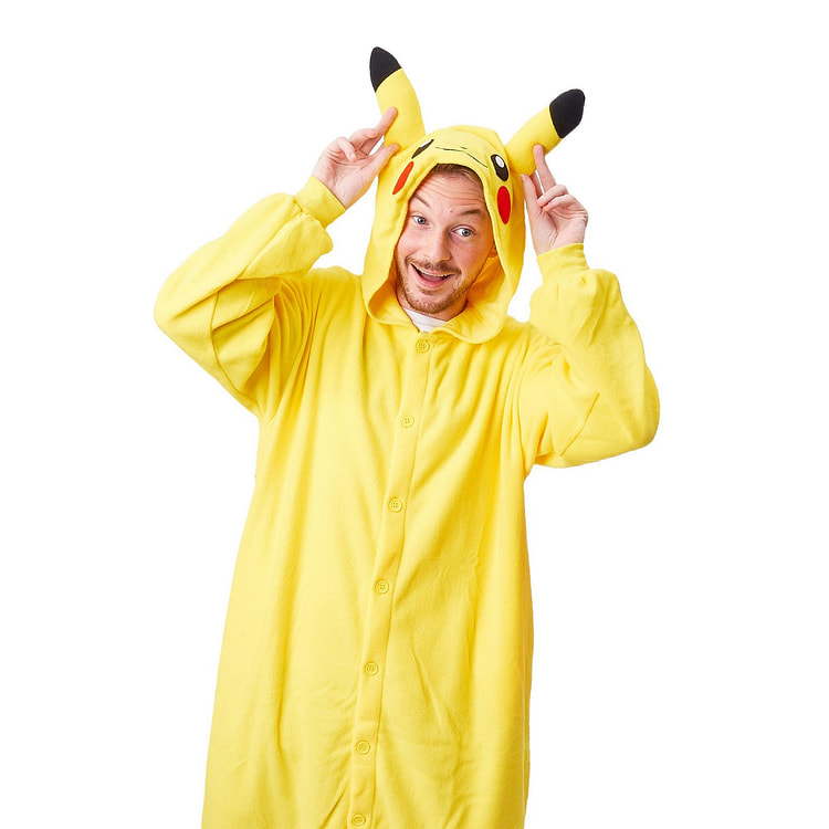 Pokemon Pikachu Kigurumi Costume - M size