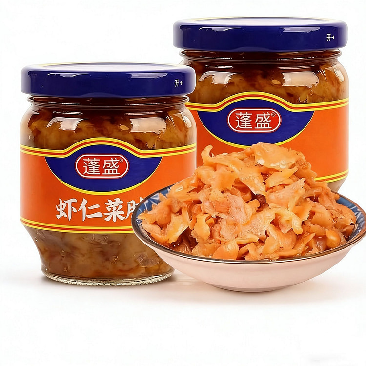 蓬盛虾仁菜脯萝卜干潮汕菜脯特产咸菜下饭菜配粥 180 克