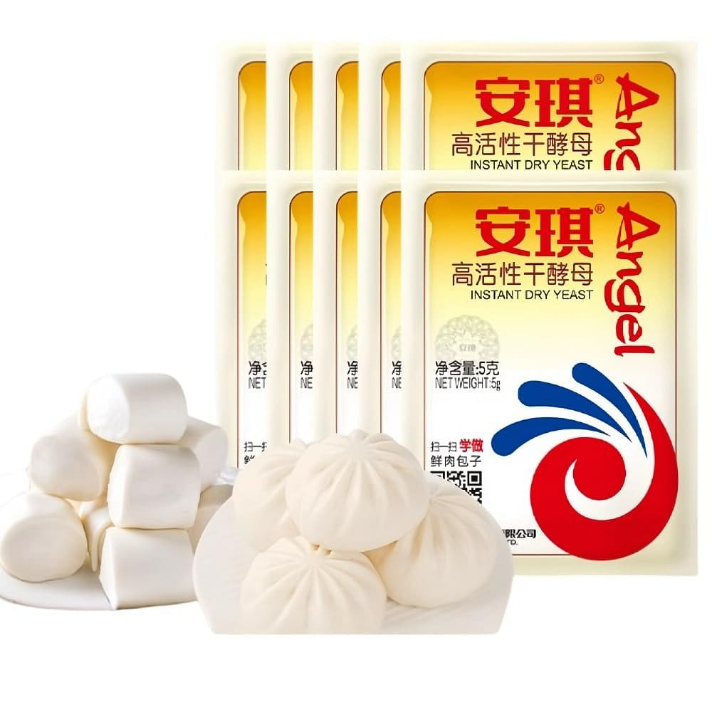 Angel yeast household, Mantou,steamed stuffed buns 1 each