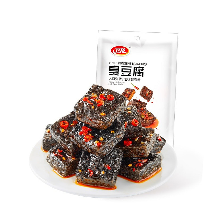 卫龙臭豆腐休闲食品长沙特产小吃麻辣豆腐干120g