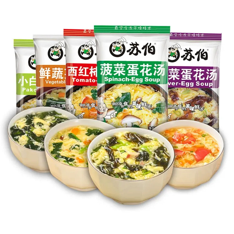 苏伯 蔬菜汤 6g*10袋 60 克