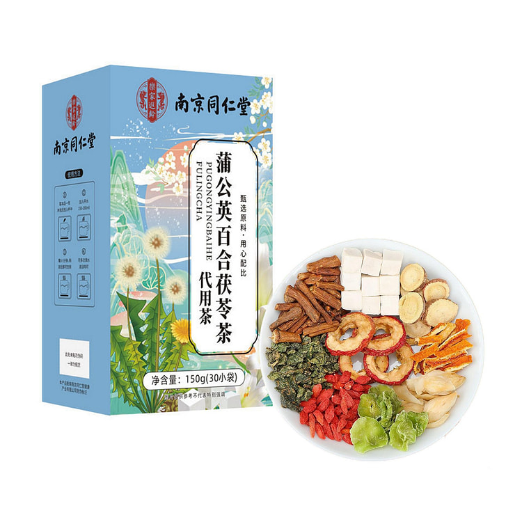 Dandelion & Lily Herbal Tea Blend 30 bags 150 g