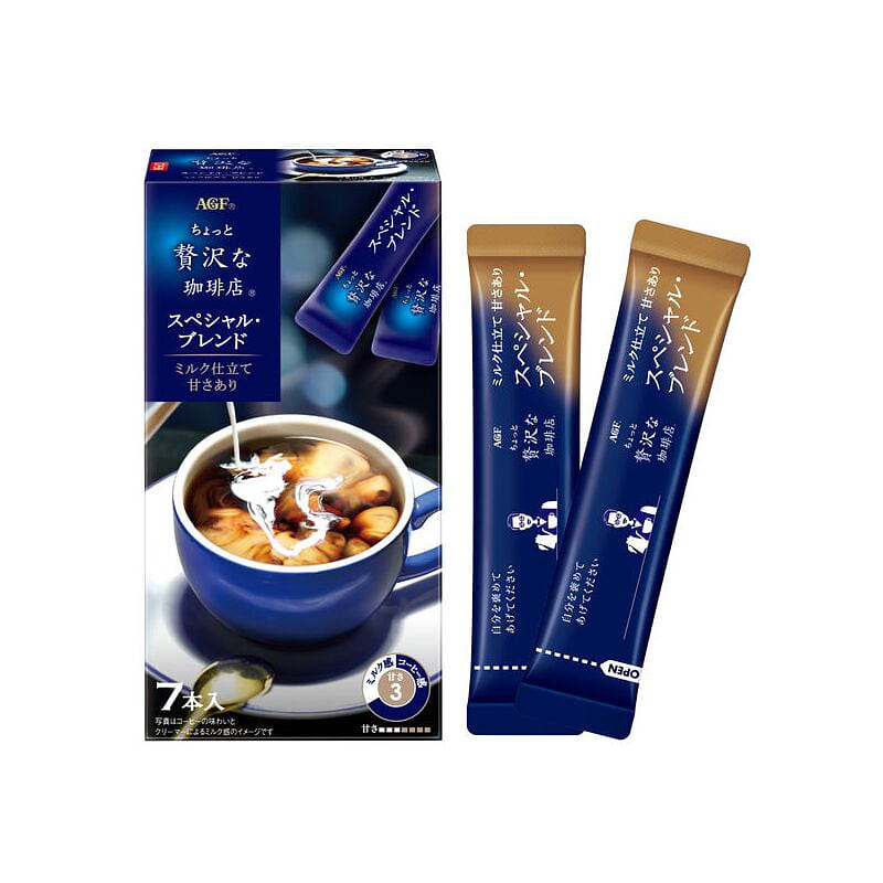 AGF 轻奢咖啡店 经典速溶混合咖啡 7条 1 份